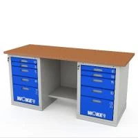 Верстак двухтумбовый WOKER PRO 2505.1800